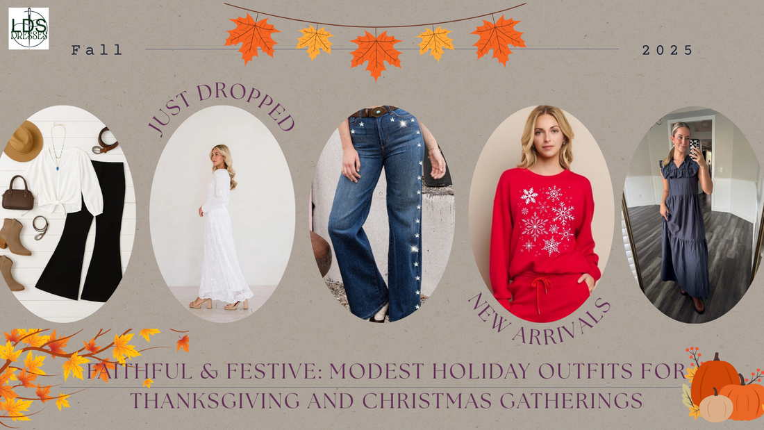 Faithful & Festive: Modest Holiday Outfits for Thanksgiving and Christmas Gatherings