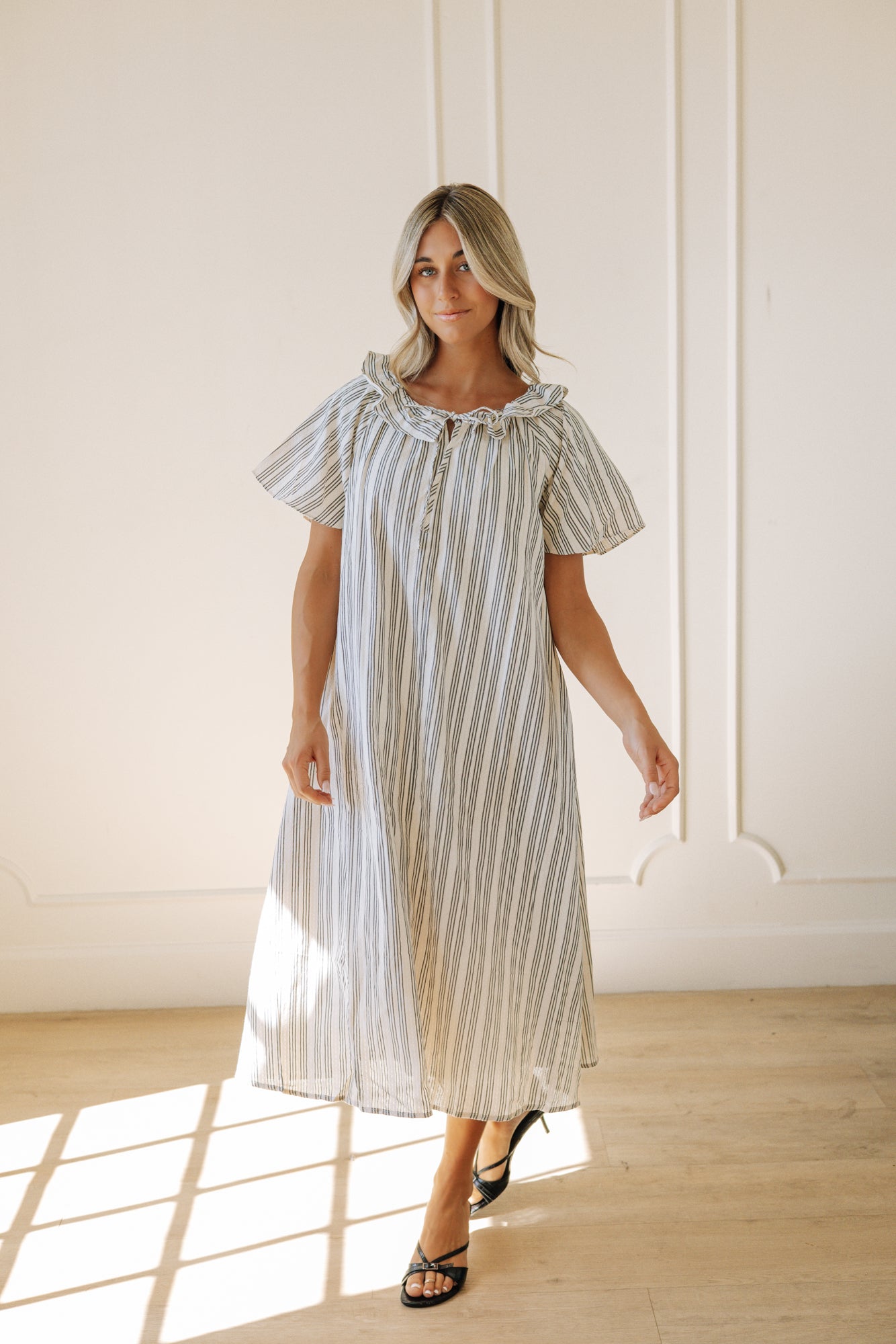 Andra Dress in Ivory
