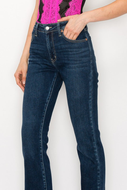 Allison High Rise Skinny Bootcut Jeans