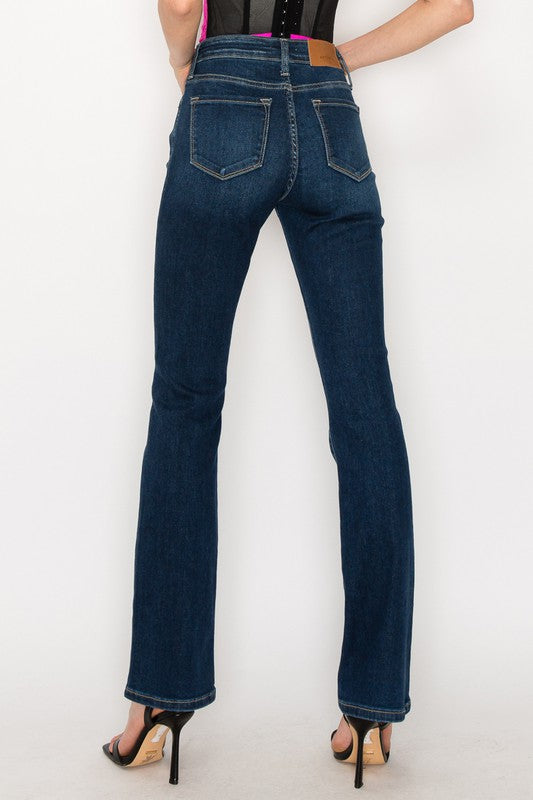 Allison High Rise Skinny Bootcut Jeans