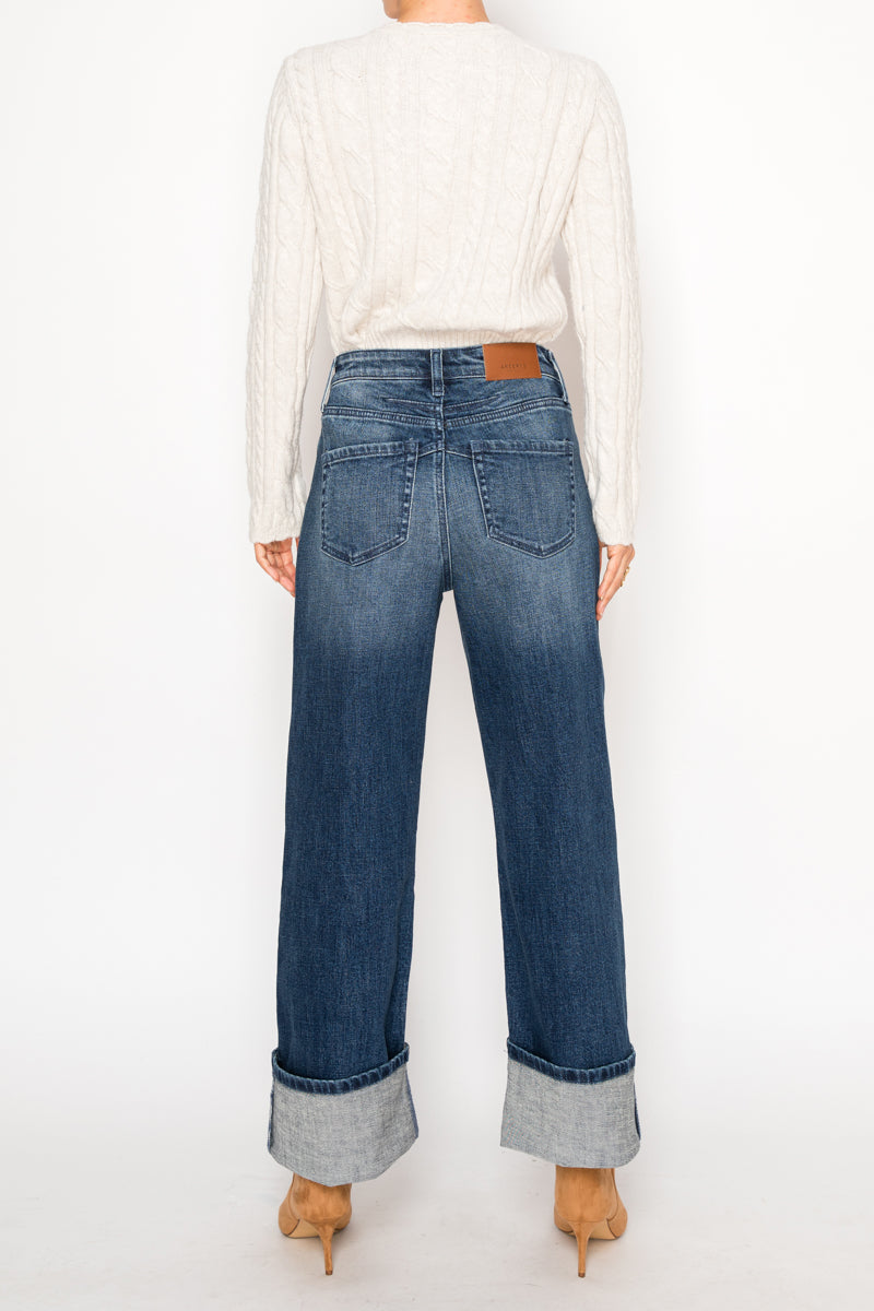 Artemis Vintage | TUMMY CONTROL HIGH RISE A-WIDE JEANS