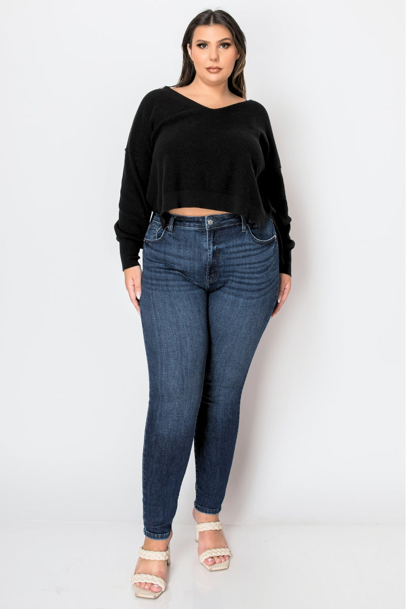 Corset Plus Super Skinny Jeans