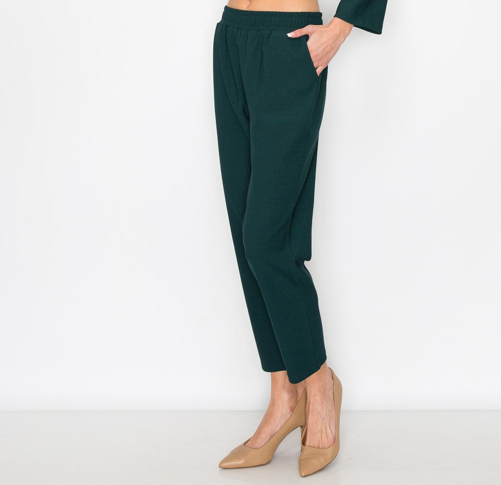Kellie Stretch Crepe Knit Pant