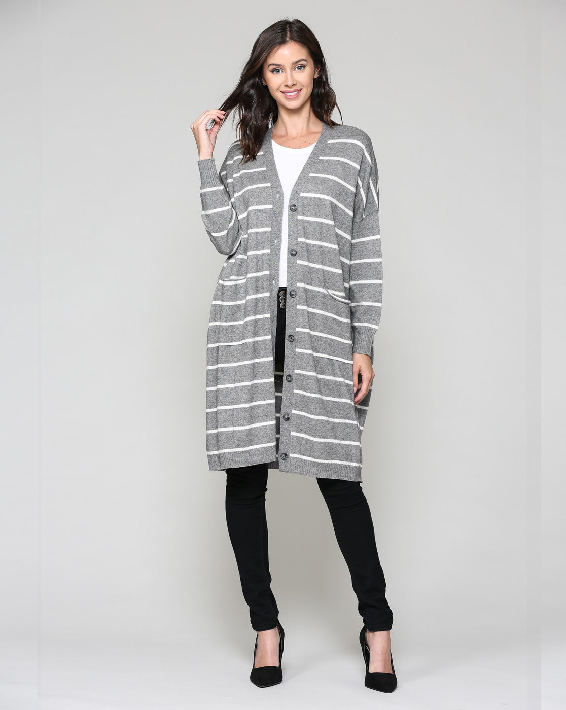 Shayla Knitted Sweater Cardigan