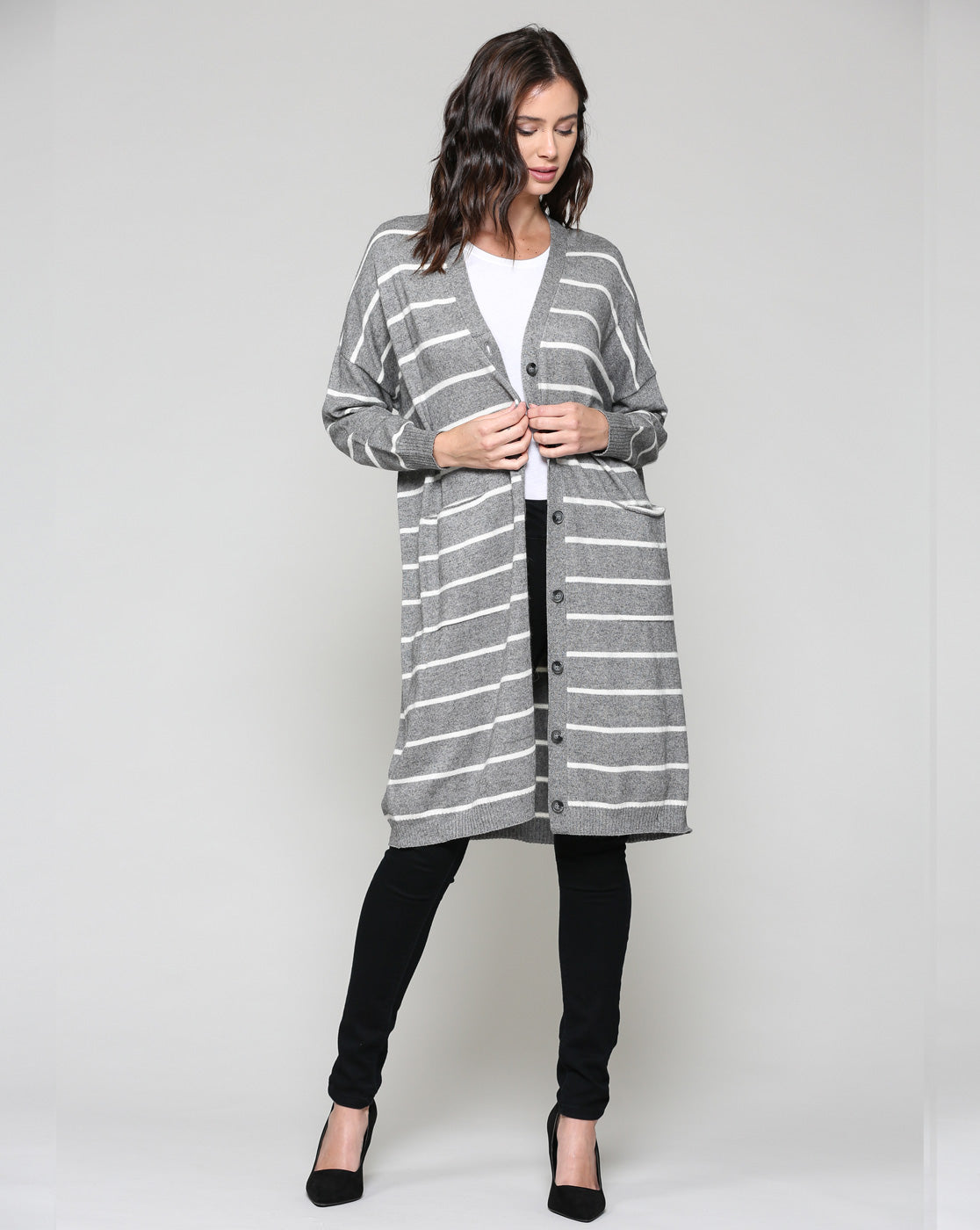Shayla Knitted Sweater Cardigan