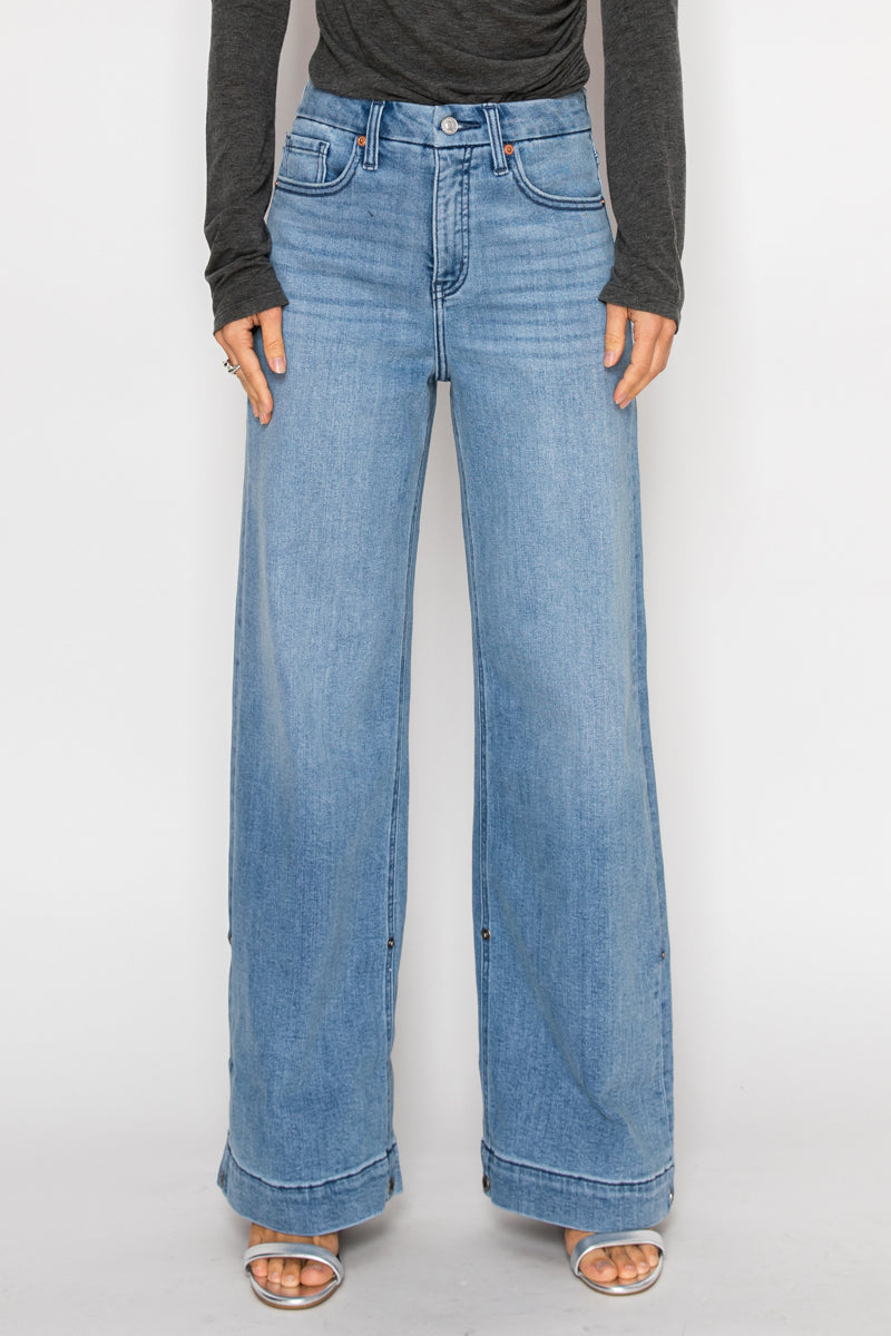 Artemis Vintage | TUMMY CONTROL HIGH RISE A-WIDE JEANS