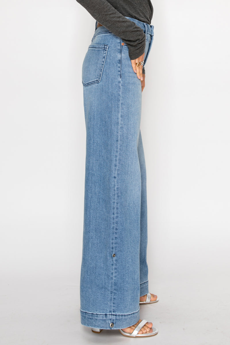 Artemis Vintage | TUMMY CONTROL HIGH RISE A-WIDE JEANS