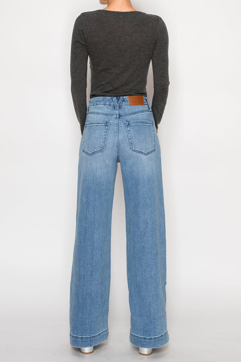 Artemis Vintage | TUMMY CONTROL HIGH RISE A-WIDE JEANS