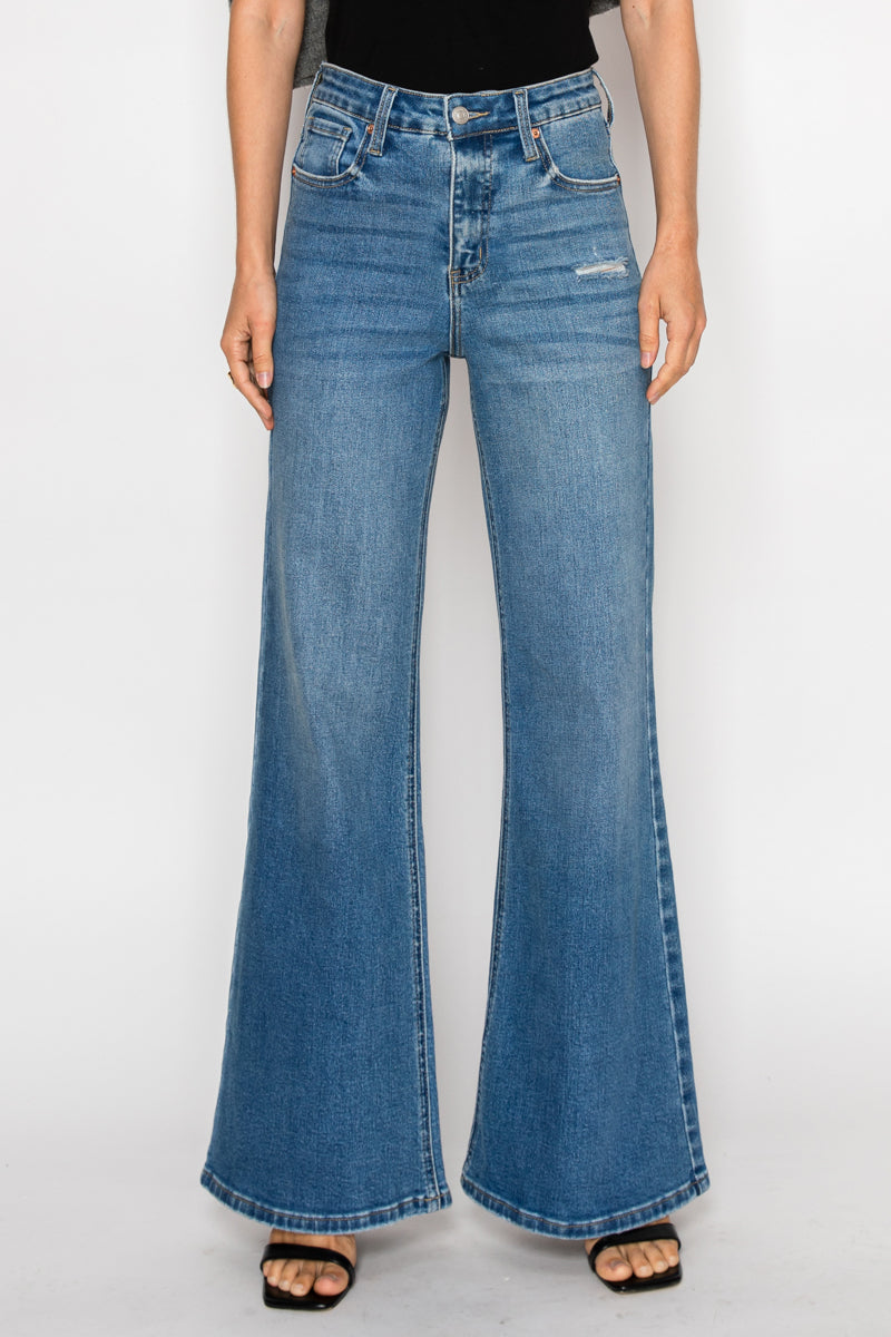 Artemis Vintage | TUMMY CONTROL RELAXED HIGH RISE PALAZZO JEANS *Signature*
