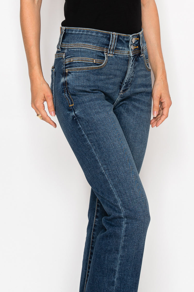 *Tummy Control* High Rise Bootcut Jeans