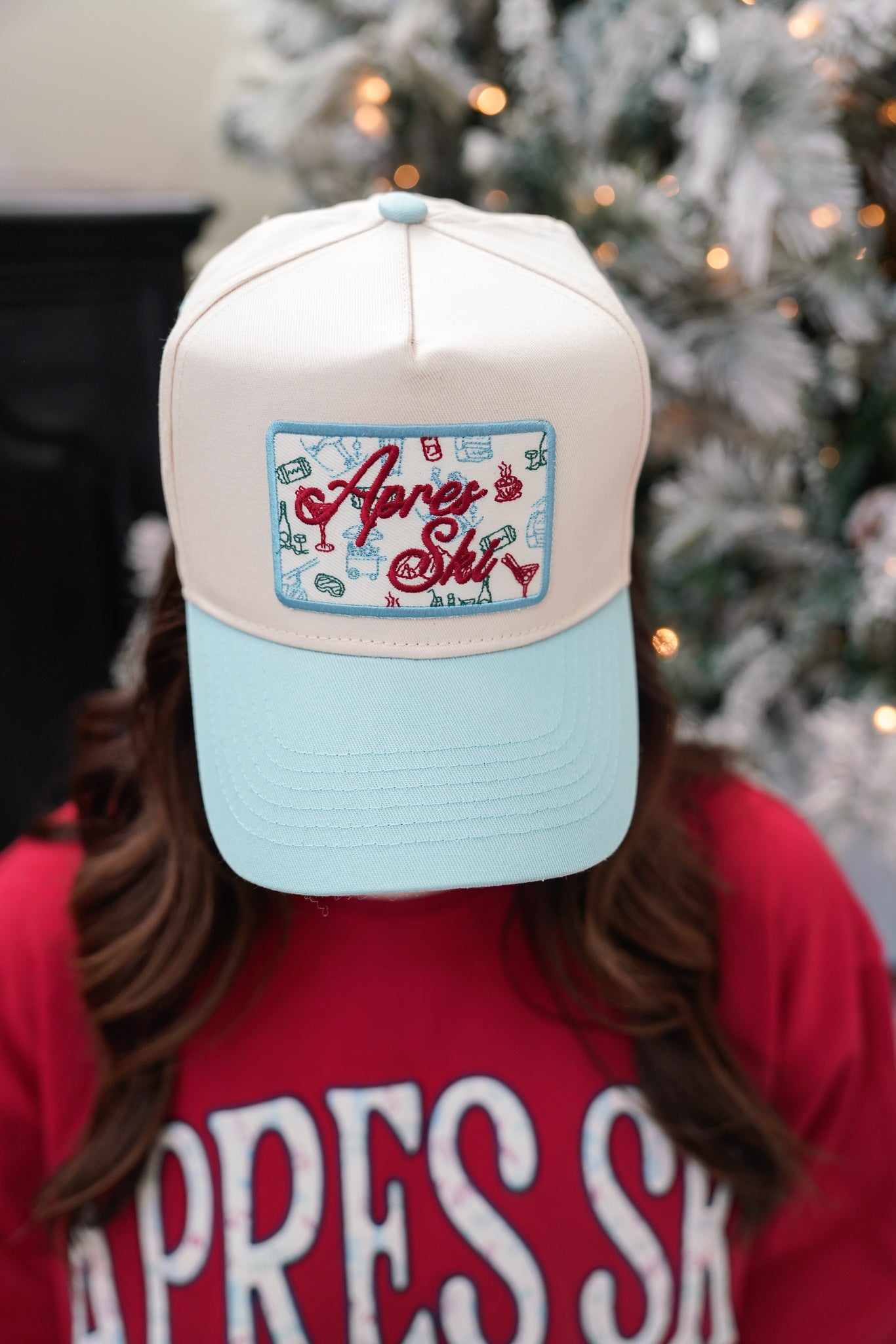 Apres Ski - Baby Blue Vintage Trucker Hat