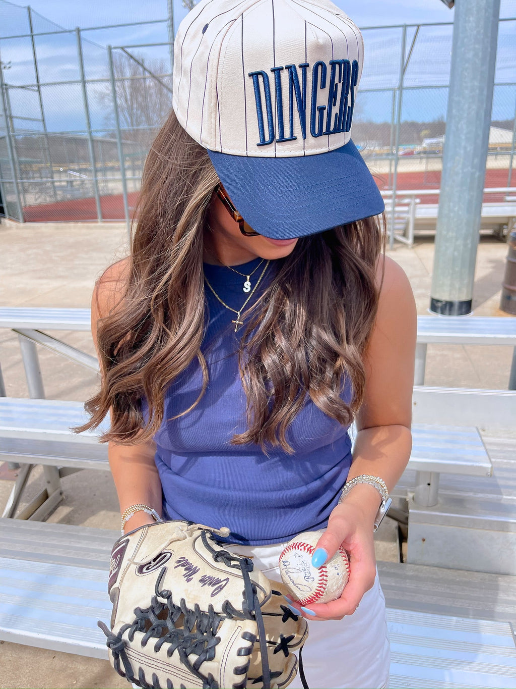 Dingers - Stripe Vintage Trucker Hat