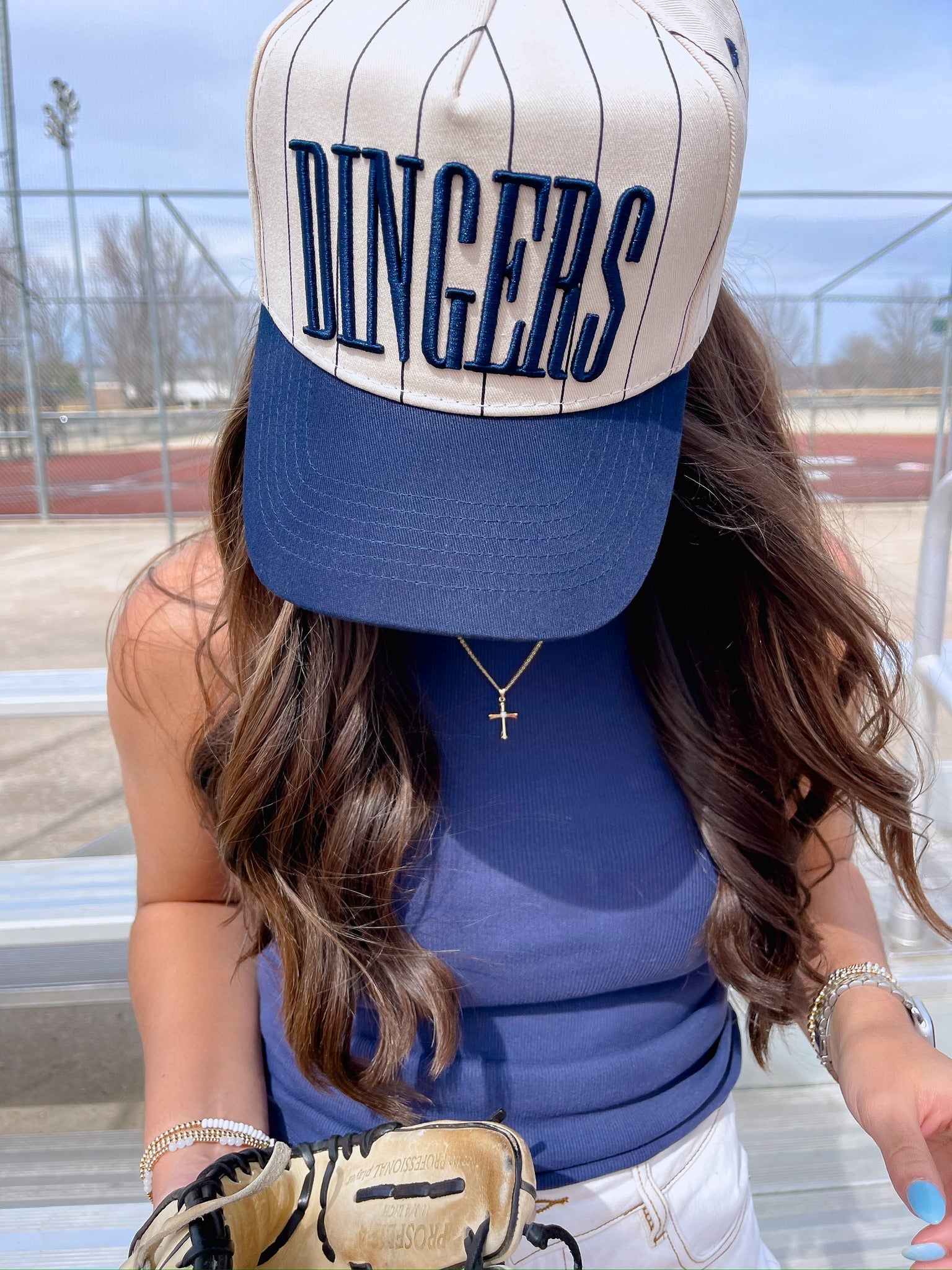 Dingers - Stripe Vintage Trucker Hat