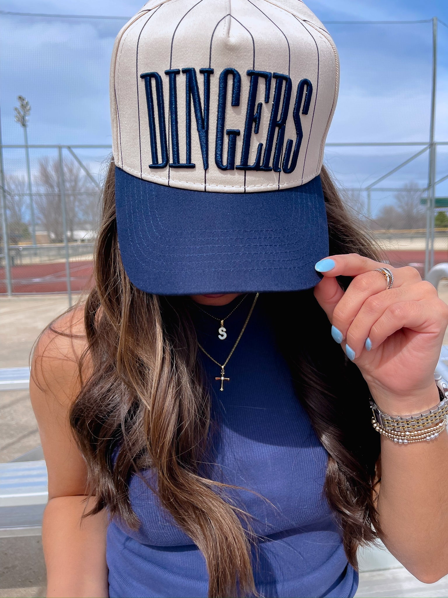 Dingers - Stripe Vintage Trucker Hat