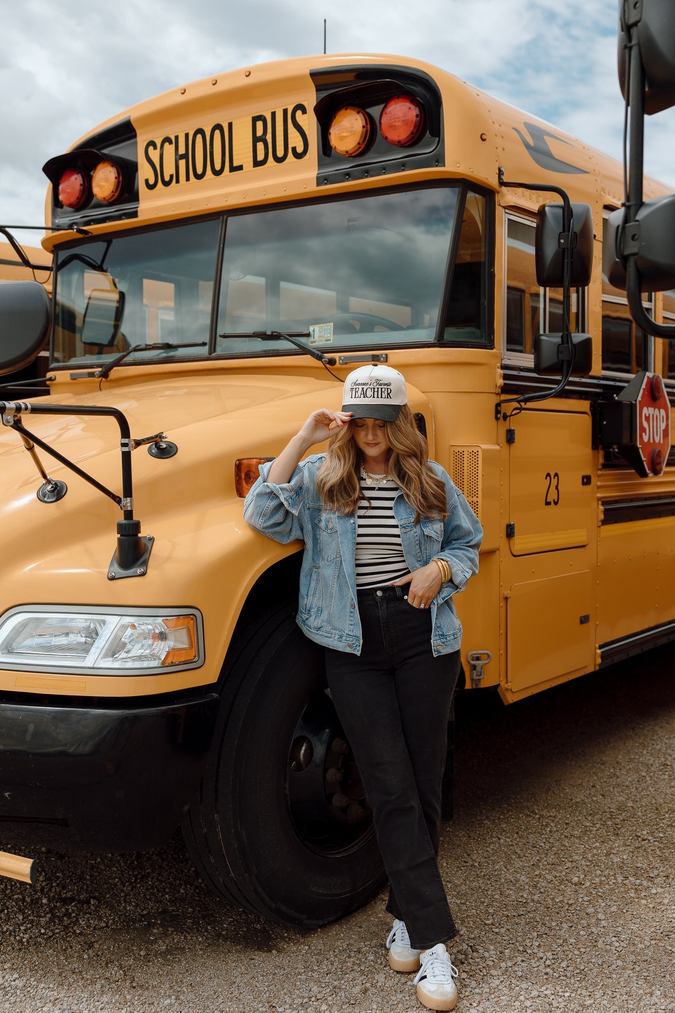 Someone's Favorite Teacher - Black Vintage Trucker Hat