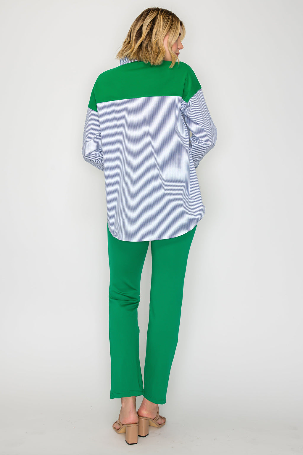 Wynn Colorblock Stripe Top