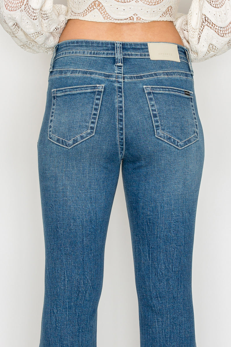Artemis Vintage | TUMMY CONTROL HIGH RISE SLIM FLARE JEANS  *Signature*