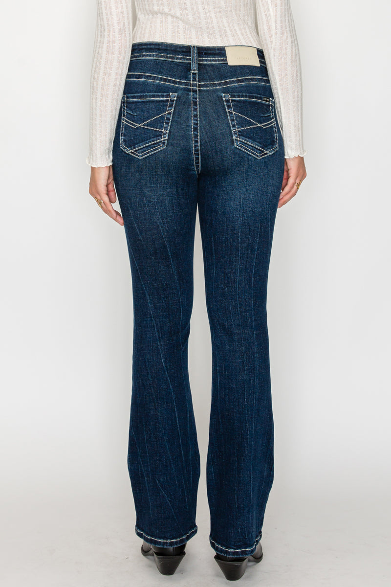 Artemis Vintage | TUMMY CONTROL HIGH RISE SLIM FLARE JEANS  *Signature*