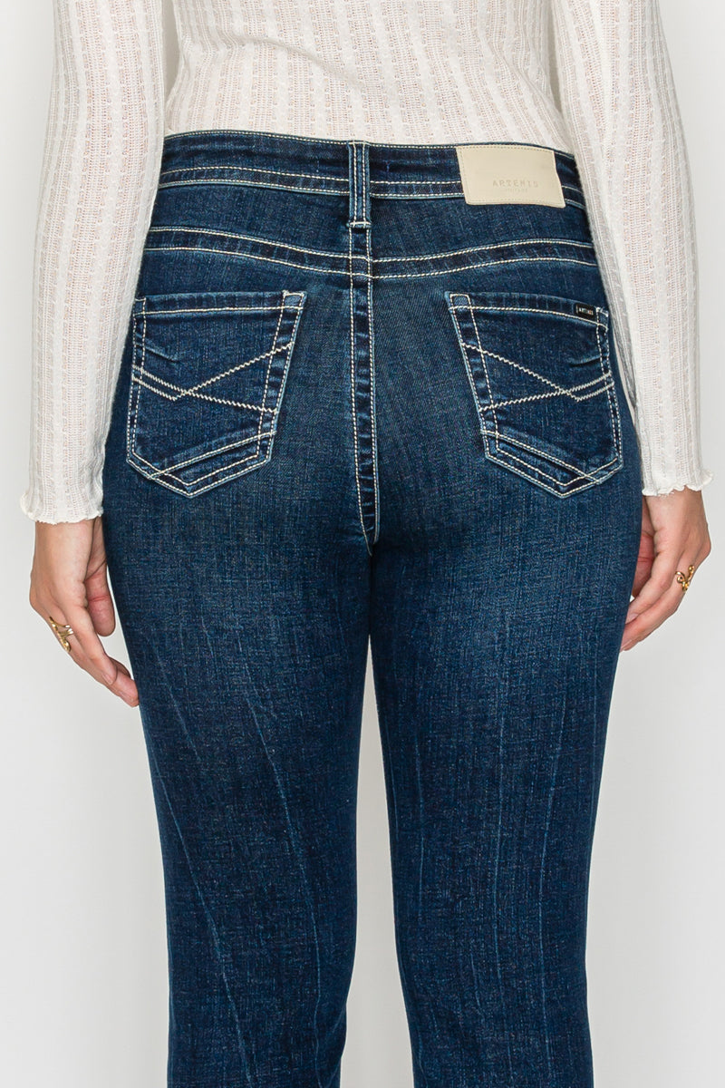 Artemis Vintage | TUMMY CONTROL HIGH RISE SLIM FLARE JEANS  *Signature*