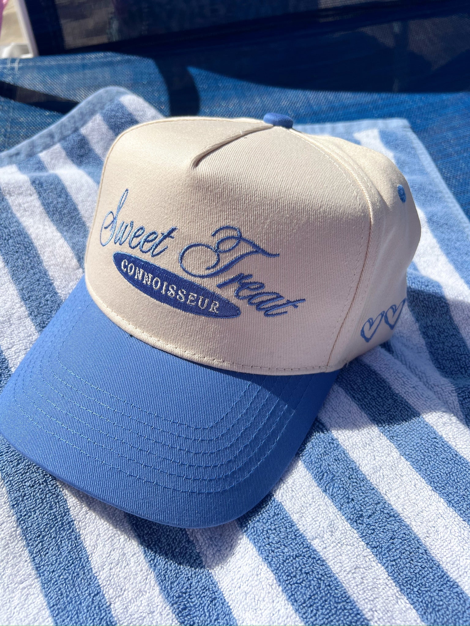 Sweet Treat Connoisseur - Periwinkle Vintage Trucker Hat
