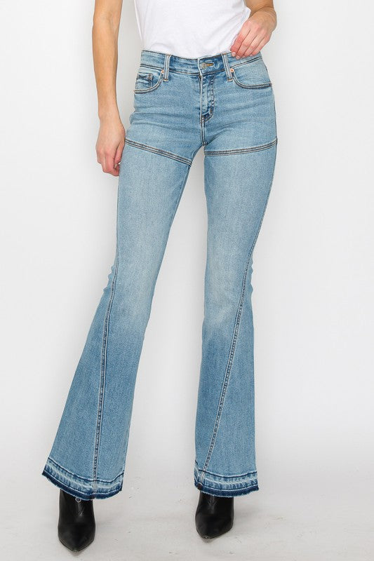 Brianna High Rise Skinny Flare